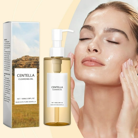 DYD Snow Lightweight Makeup Removal Oil Centella Cleansing Oil Gentle Cleansing Makeup Remover Oil Facial Makeup Cleansing Oil 100ml