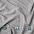thumbnail image 4 of Bare Home Pillow Sham Set - Premium 1800 Collection - Double Brushed - Standard, Light Gray, 4 of 9