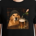 thumbnail image 3 of Bernese Mountain Dog Drinking Beer T-Shirt – Funny Dog Meme – Animal Lovers Gift, 3 of 6
