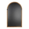 thumbnail image 5 of Pastoral Distressed White Arch Wood Wall Mirror, 5 of 6