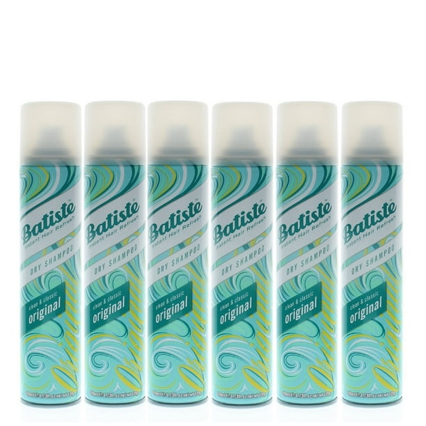 Batiste Dry Shampoo Clean & Classic Original 6.73oz (6 PACK)