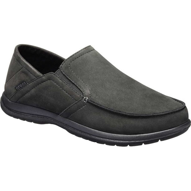 Crocs - Crocs Men's Santa Cruz Convertible leather Slip On loafer ...