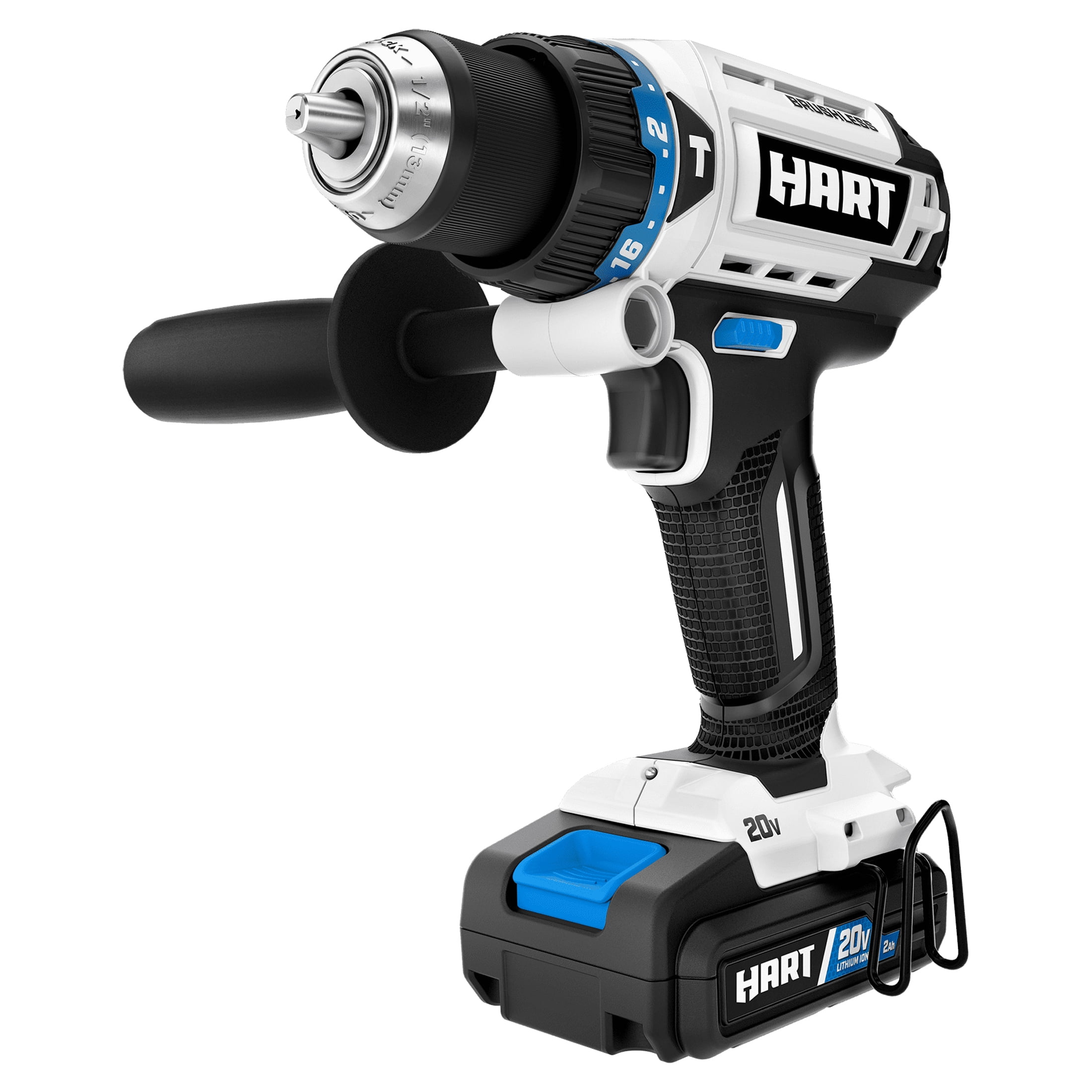 HART 20 Volt Brushless Impact Driver Hammer Drill Walmart