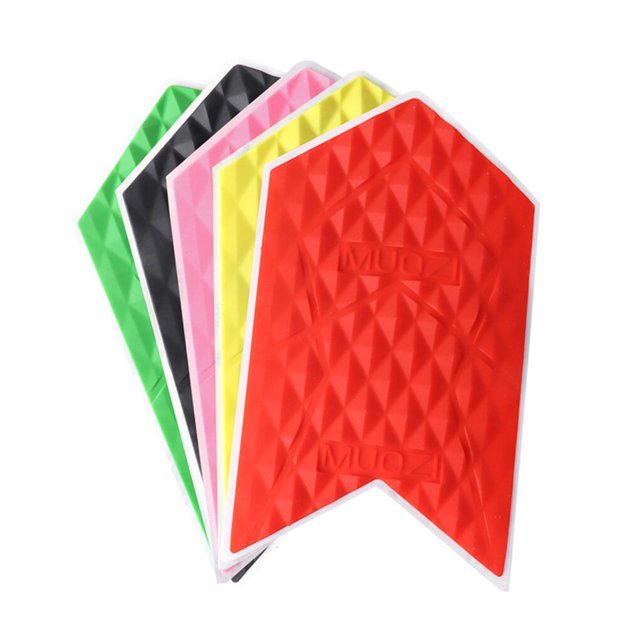 5 Pieces Bike Stickers Bicycle Frame Guard Durable Waterproof Mountain Cycling Decals with Import Adhesive Strip Rhombus Pattern Large Assort 5Pieces