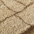 thumbnail image 6 of Mark&Day Wool Rugs, 2x8 Kaili Global Beige Runner Area Rug, Beige Taupe Sandstone Carpet for Hallway, Kitchen, Bedroom or Living Room (2'6" x 8' Runner), 6 of 7