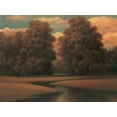 thumbnail image 2 of Unknown 18x15 White Modern Wood Framed Museum Art Print Titled - Hazy Meadow II, 2 of 4