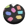 thumbnail image 3 of 15'' Simple Watercolor Art Tire Cover, Universal Spare Wheel Covers, Dust-Proof, Water-Proof, Sun-Proof and Corrosion-Proof, 3 of 9