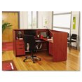 thumbnail image 3 of Alera Valencia Series Reception Desk with Transaction Counter, 71" x 35.5" x 29.5" to 42.5", Medium Cherry, 3 of 7