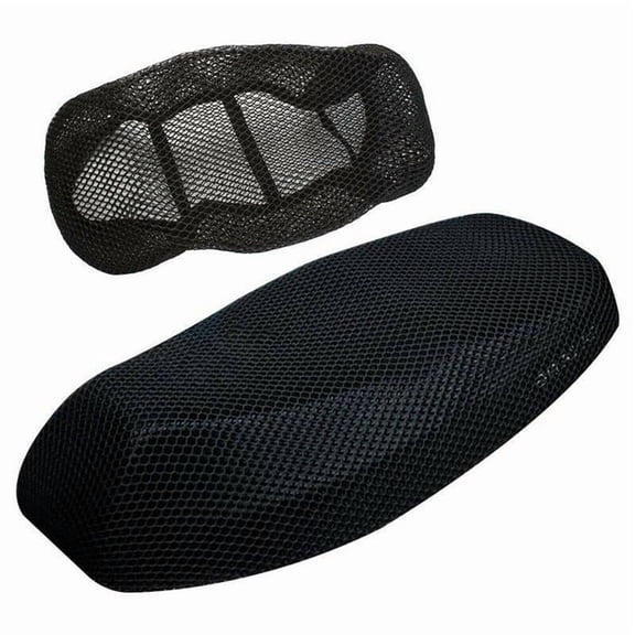 WEISIPU Motorcycle Seat Cover Motorcycle Accessories Protection Heat Insulation Seat Net 3D Mesh Anti-Slip Cushion Mesh Net