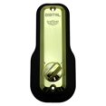 thumbnail image 2 of Digital Door Lock M210 Mechanical Keyless Deadbolt, Bright Brass, 2 of 4