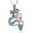 Colorful, variant on Cremation Jewelry for Ashes Stainless Steel Dragon Urn Necklace Keepsake Human Pet Ashes Holder Memorial Pendant for Women Men