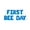 Blue, variant on Letter Balloons - FIRST BEE DAY 16" Inch Alphabet Letters Foil Mylar Balloon Birthday Party Banner (Purple)