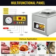 thumbnail image 3 of VEVOR Chamber Vacuum Sealer Machine DZ 260S Commercial Kitchen Food Chamber Vacuum Sealer, 110V Packaging Machine Sealer for Food Saver, Home, Commercial Using, 3 of 9