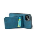 thumbnail image 6 of ELEHOLD for iPhone 14 Plus Leather Wallet Case with Card Slots Magnetic Button Kickstand Function Full Body Protective Shockproof Cover for iPhone 14 Plus 6.7",Blue, 6 of 8