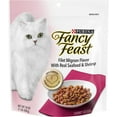 thumbnail image 2 of purina fancy feast dry cat food, filet mignon flavor with real seafood & shrimp - (4) 16 oz. bags, 2 of 10