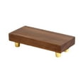 thumbnail image 2 of veasfak Wood Display Stand Wooden Riser Display Stand Wood Base Multifunctional Statue Display Ornament Display Stand for Flower Shop 15cmx7cmx3.7cm, 2 of 8