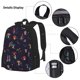 thumbnail image 3 of Balery Mushrooms3 Mochila Escolar 3 en 1 para Niños - Mochila Resistente con Lonchera Térmica y Estuche - Mochila Escolar para Niños y Niñas, 3 of 7