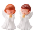 thumbnail image 1 of Figura de ángel pequeño, estatua de ángel rezando, adorno de Ángel de escritorio, 2 uds., 1 of 7