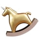 thumbnail image 1 of Delicate Resin Unicorn Statue Gold Large Design Unique Home Decor Desktop Ornament for Friends and Family, 1 of 4