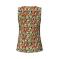 thumbnail image 5 of Fotbe Funny Owl Bird Womens Loose Fit Casual Flowy Slim-Fit Tank Tops Athletic Round Neck Trendy Sleeveless Summer Tops for Gym and Yoga-XX-Large, 5 of 9