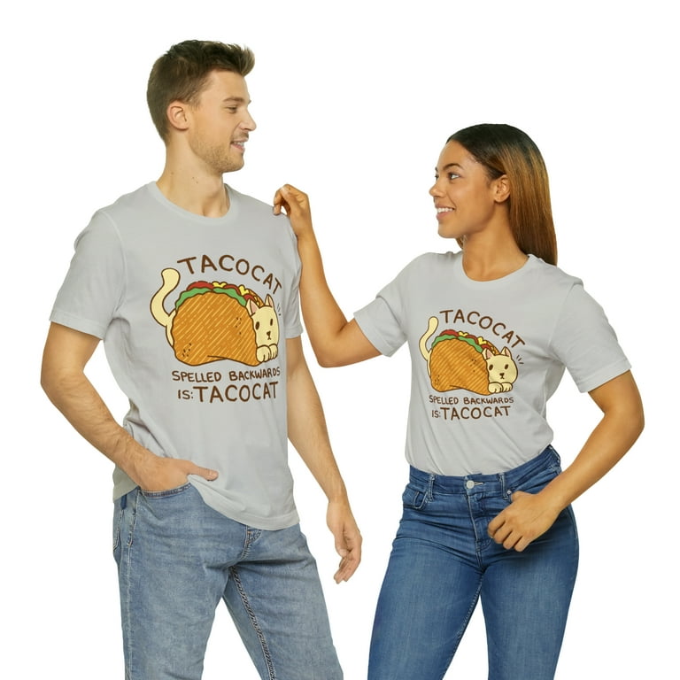 Tacocat Spelled Backwards is Tacocat Shirt Taco Cat T Shirt