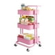 thumbnail image 1 of Carrito Auxiliar Organizador Multi-usos 3 Niveles Ruedas 360 ShopMall SM-CARRITO PK, 1 of 6