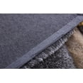 thumbnail image 3 of Mateos Shag Polyester Gray And Gold 8' X 10' Area Rugs MS18810, 3 of 3