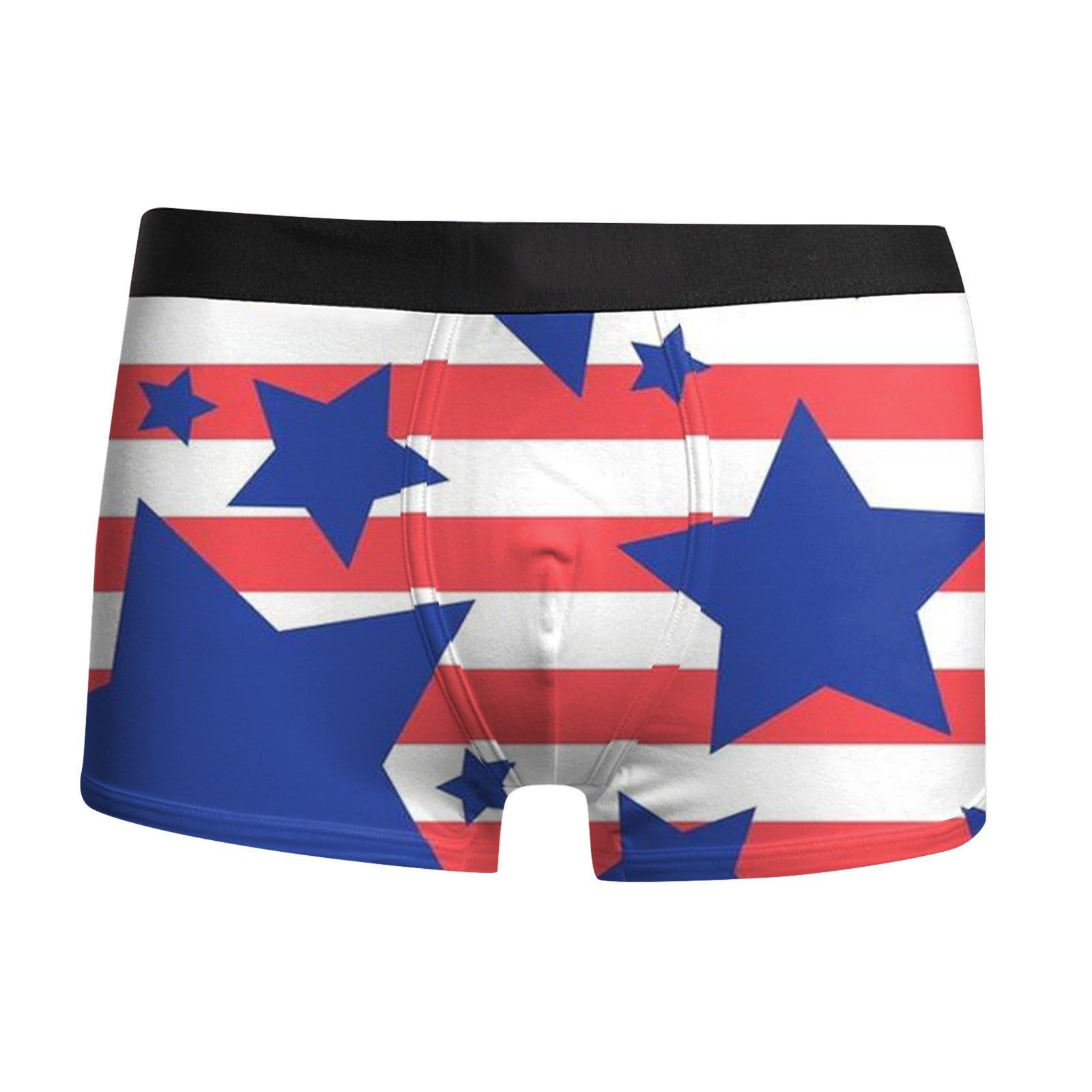 FhsagQ Underwear Men's Underwear Boxers Brief Comfortsoft Mens Underwear Breathable Trend Novel Digital 3D Printed Underwear Mens Underwear Boxers Briefs Pack Xs Super Fit L
