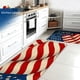thumbnail image 5 of Alfombra decorativa patriótica, tapete de cocina America Star, tapete de verano Memorial Day, decoración del hogar, decoración de cocina, área de alto tráfico, antideslizante duradero,, 5 of 6