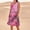 A-Pink, variant on Summer Fashion Plua Size Women Dresses Solid Color Casual Sleeveless Linen Loose Fitting Dress Floral Dress with Pockets