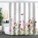 thumbnail image 1 of Cortina de baño, cortina de ducha de plantas verdes, impermeable y a prueba de moho, impresión digital 3D, partición de cortina de baño de bosque, no requiere perforación, xh109, 150*180, 1 of 1