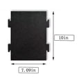 thumbnail image 3 of Activated Charcoal Filters for Microwave Oven Compatible for Kitchen Aid Low-Profile Model KMLS311HBL for Whirlpool Over The Range Microwave Hood Models W11282981 6 Pack, 3 of 6