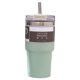thumbnail image 1 of Taza de coche ZHCH con aislamiento al vacío y tapa con pajita color verde 600ml, 1 of 5
