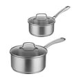 thumbnail image 2 of Set de Ollas Cuisinart Acero inoxidable con tapa, 2 of 4