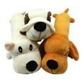 thumbnail image 5 of Farfi Pet Dog Puppy Cute Plush Doll Squeaky Sound Chew Molar Interactive Play Toy (White), 5 of 13