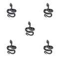 thumbnail image 3 of Anillo Qarigey geniales personalidad exagerada estereoscópico forma de animal negro, 3 of 6