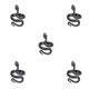 thumbnail image 1 of Anillo de moda Jumpingount en forma de animal negro, 1 of 6