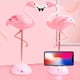 thumbnail image 4 of JM 1 lámpara de escritorio de flamenco, linda lámpara rosa, accesorios de escritorio kawaii, luz de 360°, lámpara flexible para decoración de la habitación del hogar, dormitorio, estudio, oficina, es el mejor regalo para adolescentes, niñas, niños y mujeres JM, 4 of 5