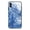 Blue Marble, variant on iPhone XS Max (6.5") Case, Allytech Protective Marble Texture Tempered Glass + TPU Back Cover Shock-Absorbing Bumper Back Cover Case for Apple iPhone XS Max, Reseda Marble