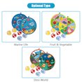 thumbnail image 4 of Juegos de tablero de dardos para niños Dinosaurios Tablero de dardos de doble cara con, 4 of 8