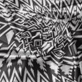 thumbnail image 5 of Ambesonne Vintage Tribal Valance Pack of 2, Monochrome Aztec Art, 42"X18", Charcoal Grey Pale Grey, 5 of 5