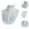 thumbnail image 6 of Sharplace Fake Collar Women False Collar Stylish Accessories Ruffle for Blouse White, 6 of 7