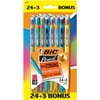 BIC Xtra-Strong Mechanical Pencils, Assorted Color Barrels, 24+3 Bonus Pack