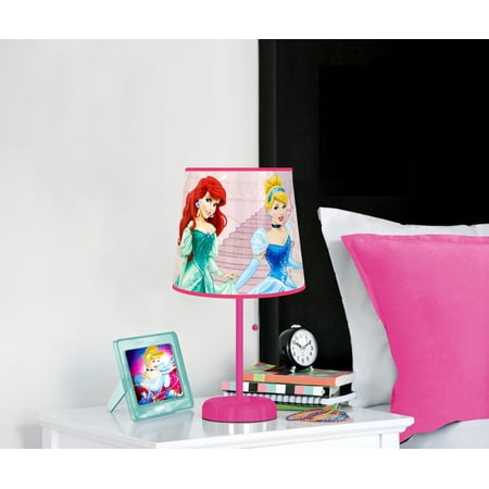 Disney Princess Table Lamp, Pink