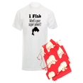 thumbnail image 1 of CafePress - I Fish Whatâ€™S Your Super Power? Pajamas - Men's Light Pajamas, 1 of 1