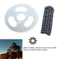 thumbnail image 4 of T8F Front Rear Sprocket Chain Kit, T8F 44T Sprocket Steel Stable  for Go Karts, 4 of 7