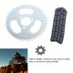 thumbnail image 4 of Piñón T8F 44T, Fácil Instalación Kit De Cadena De Piñón Trasero Delantero T8F Estable Preciso Eficiente Alta Dureza Para Mini Motocicletas, 4 of 7