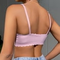 thumbnail image 4 of Clearance Sale 2025 Bra Women's Comfortable Traceless Sports Bra With Ruffles For Comfortable Breathability And Fitness Without Steel Rings Bra, 4 of 5