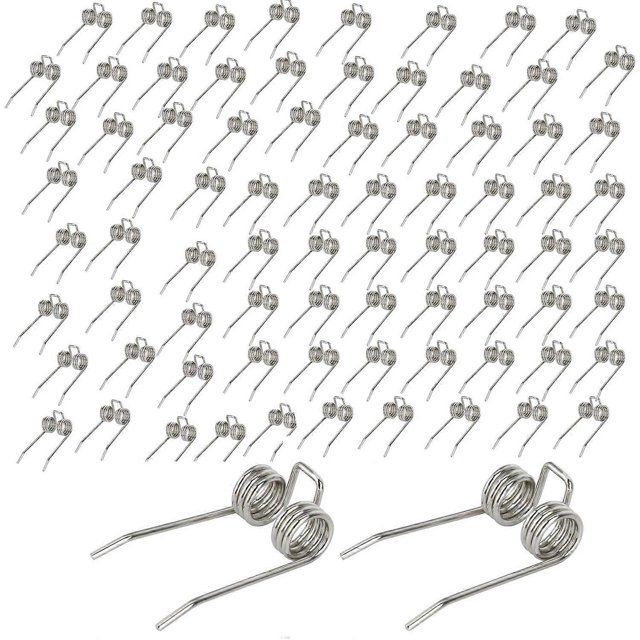 b2T 72PCS Replacement Dethatcher Tines for Greenworks 29272 27022 z6X 2500600G Steel Scarifier Parts