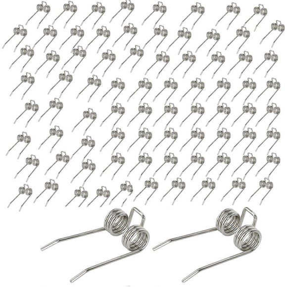 b2T 72PCS Replacement Dethatcher Tines for Greenworks 29272 27022 z6X 2500600G Steel Scarifier Parts